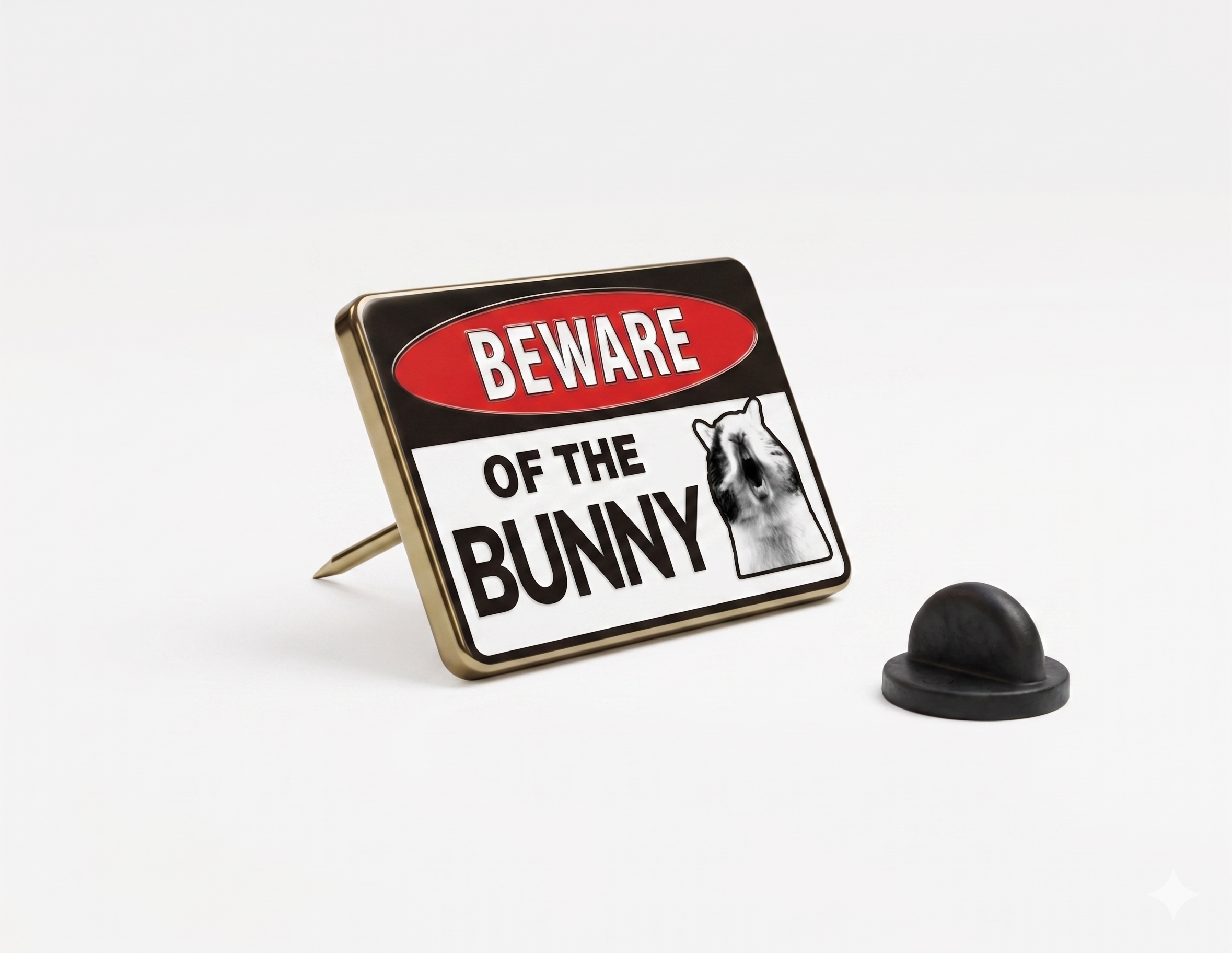 Oliver Enamel Pin